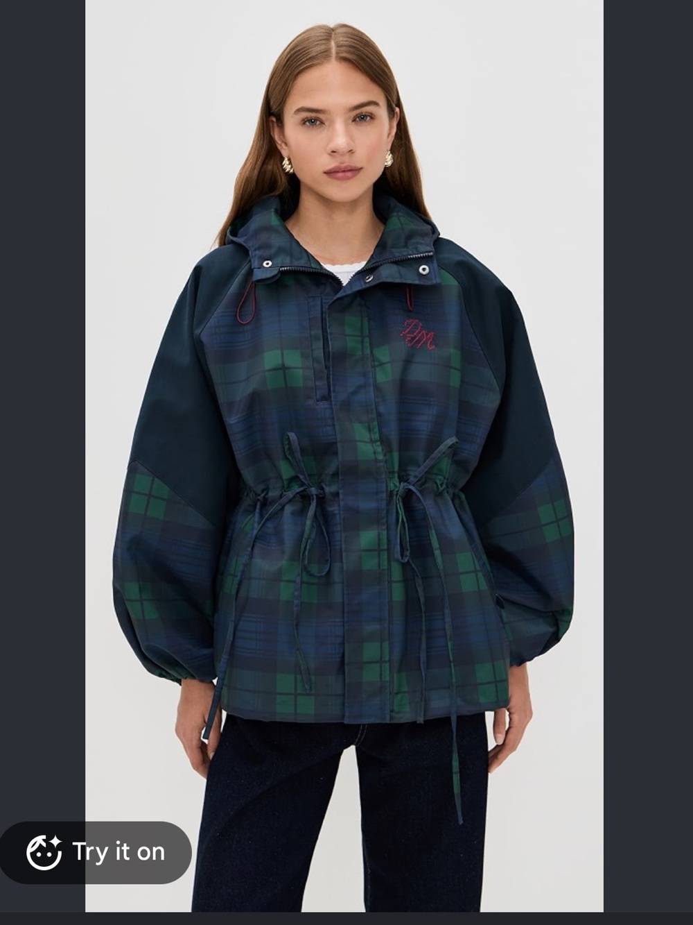 Damson Madder Liu Rain coat